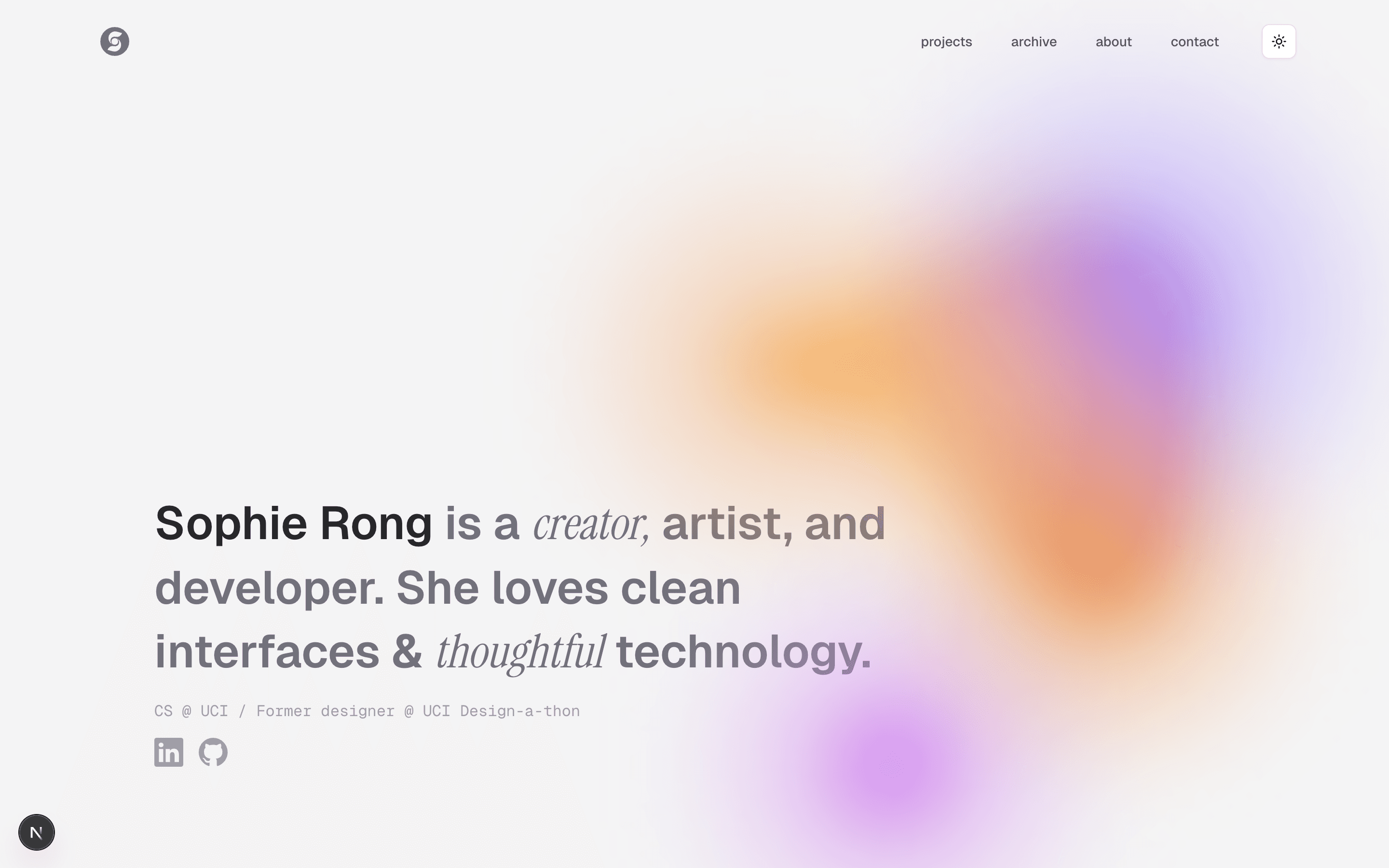 Portfolio Website thumbnail